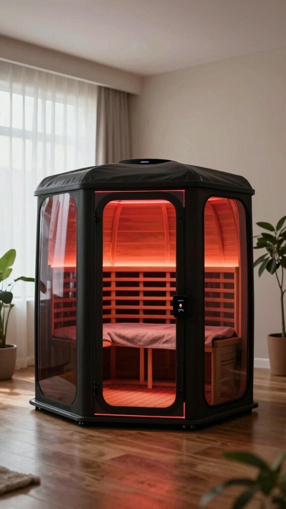 infrared sauna stress relief