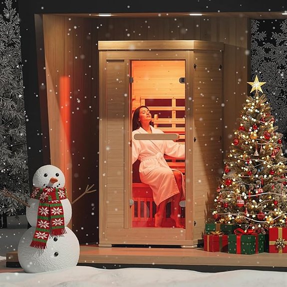 7 Luxury Saunas That Turn Home Relaxation Into Pure Indulgence 1 infrared wood sauna
