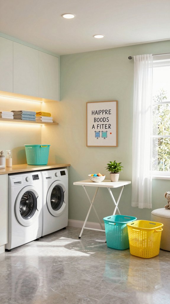 20 Fun Laundry Room Ideas to Make Chores Better 8 innovative smart lighting ideas
