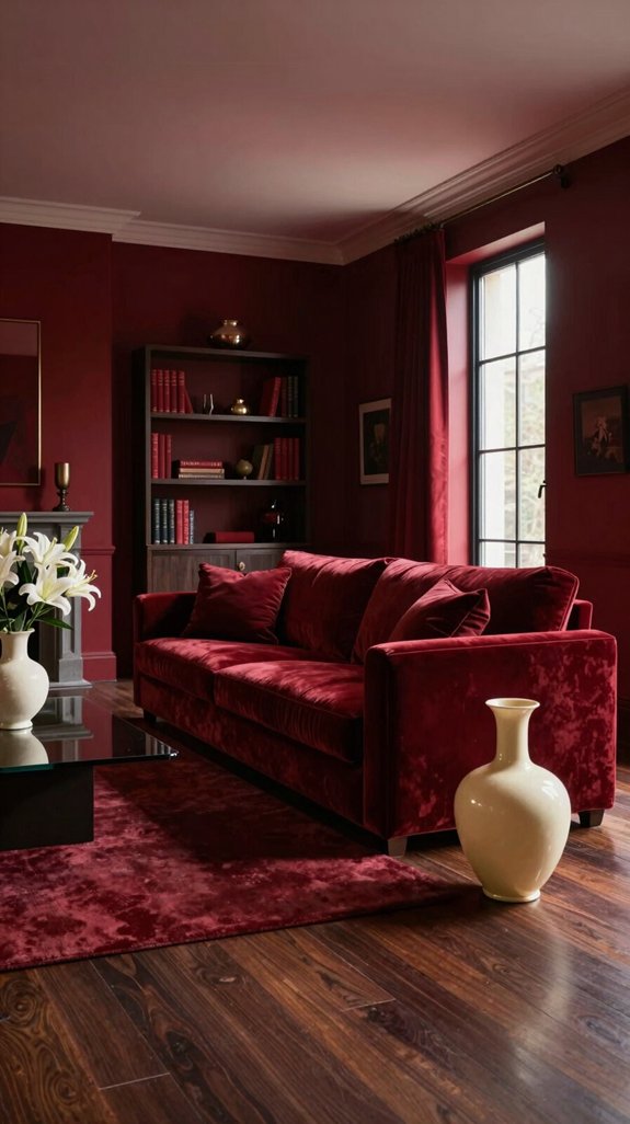 ivory softens dark red