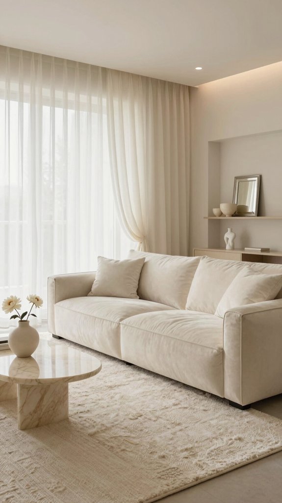 Ivory Color Pairings That Create Soft and Elegant Interiors 15 ivory toned layered textiles