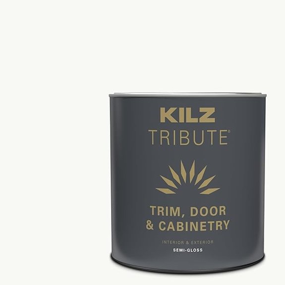 kilz semi gloss white quart