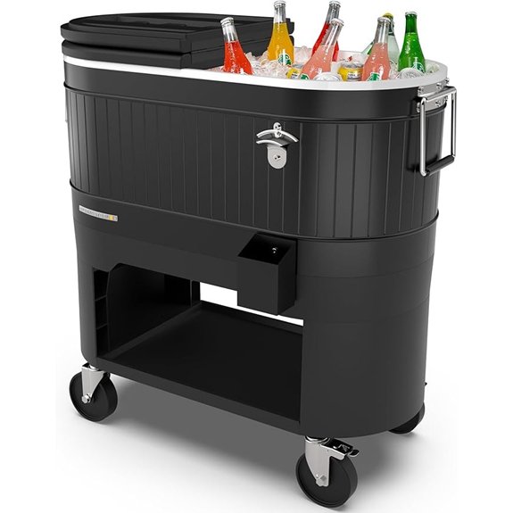 large outdoor ice chest
