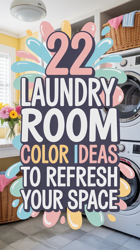 laundry room color inspiration