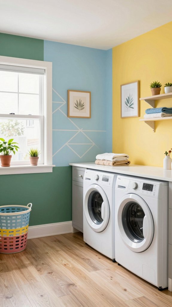 laundry room color inspirations