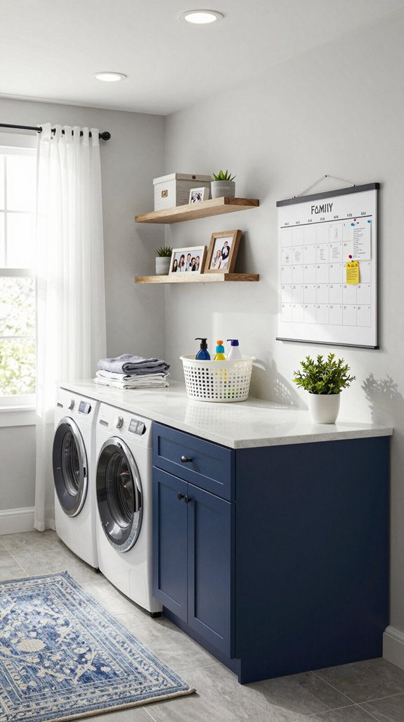 laundry room command center