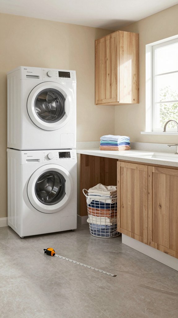 laundry room dimension guidelines