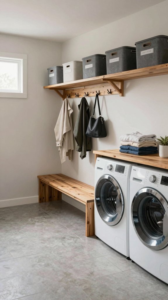 laundry room drop zone