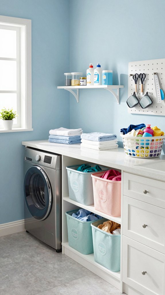 laundry room organization solutions