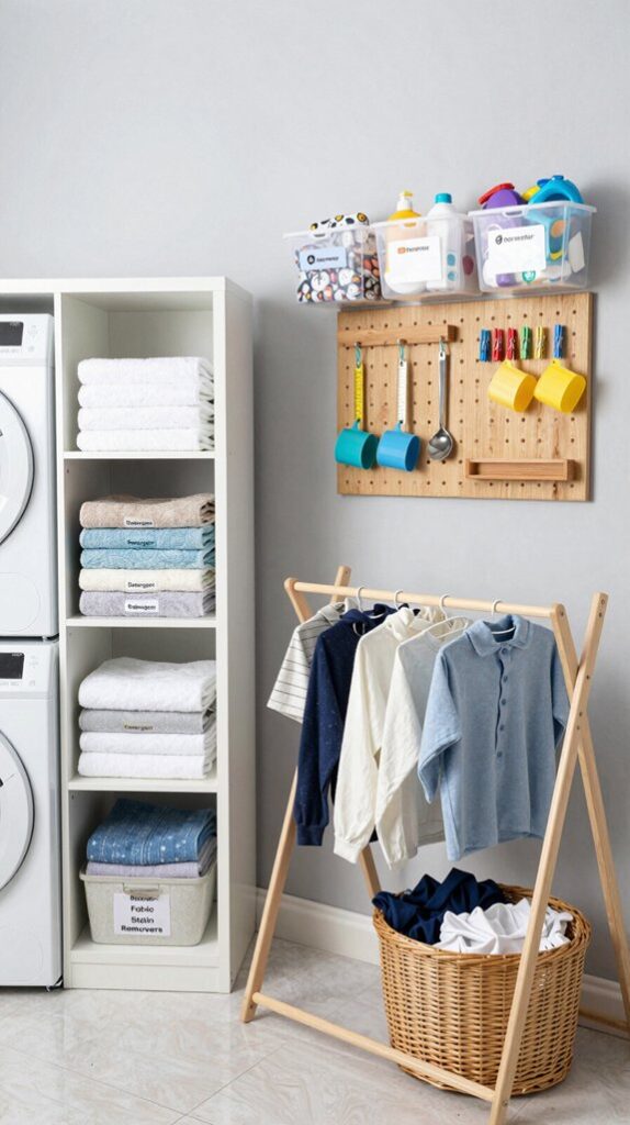 laundry room organization tips