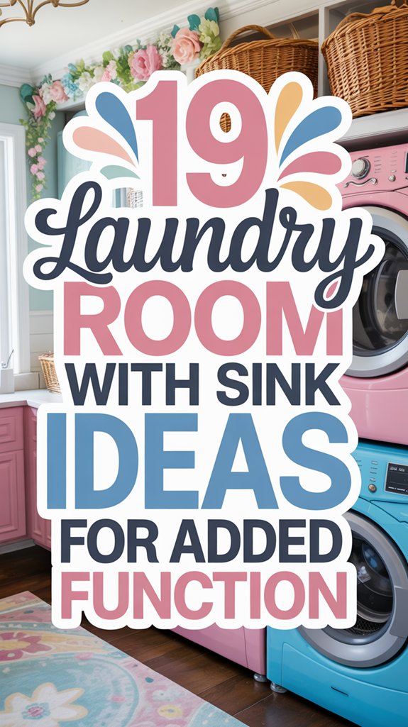 laundry room sink inspiration
