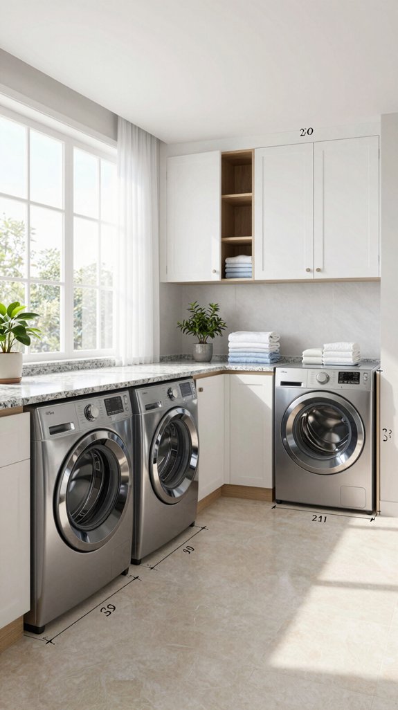 laundry room size guide