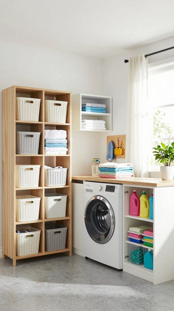 laundry room storage solutions