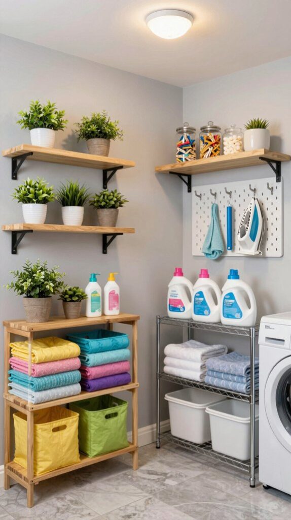 laundry room storage solutions