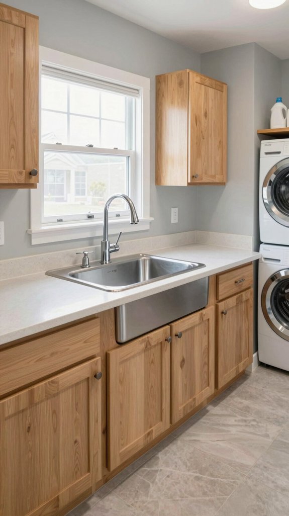 laundry sink and faucet dimensions