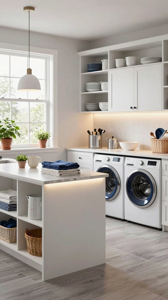 15 Butlers Pantry Laundry Room Combo Ideas 8 layered functional ambient lighting