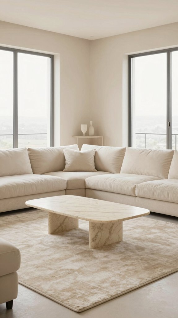 Ivory Color Pairings That Create Soft and Elegant Interiors 11 layered ivory beige harmony