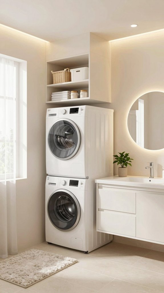 layered lighting for bathrooms