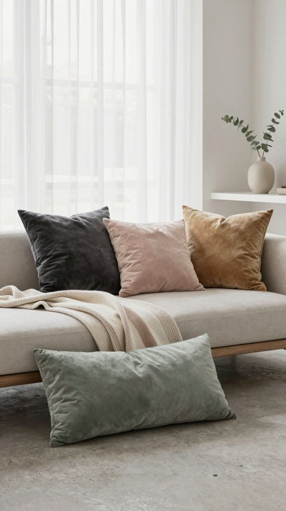 17 Modern Minimalist Living Room Interior Design Ideas 17 layered textiles for warmth