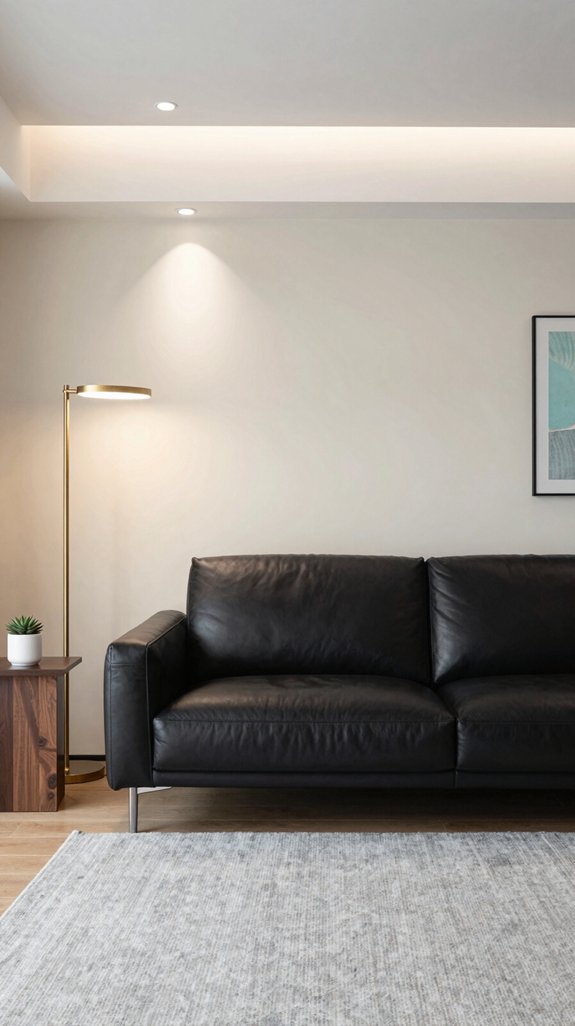 light reflective satin finish