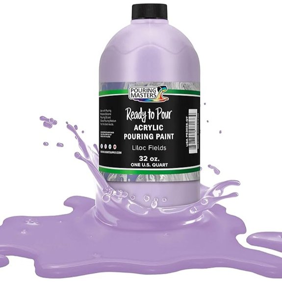 10 Best Lilac Interior Wall Paints to Transform Any Room 7 lilac acrylic pouring paint