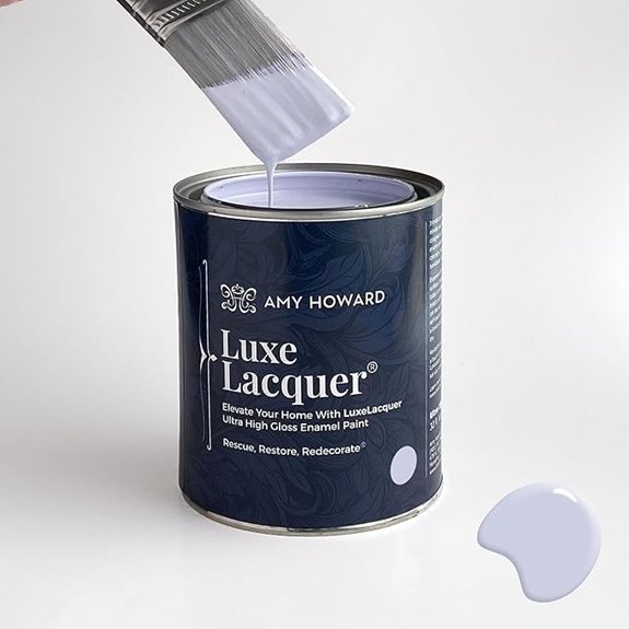 10 Best Lilac Interior Wall Paints to Transform Any Room 3 lilac glow high gloss paint
