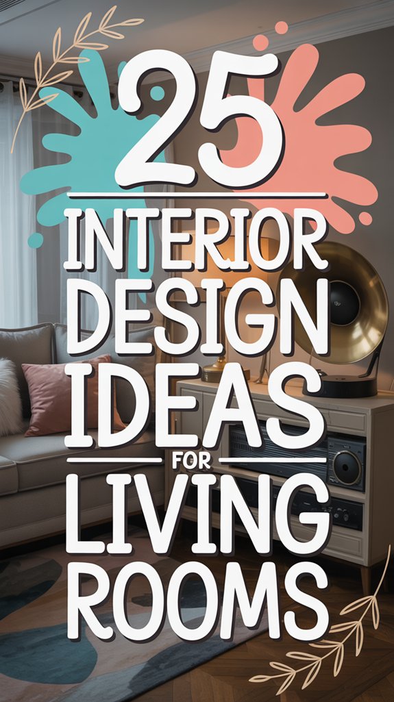 25 Interior Design Ideas for Living Rooms - Home Stylistica