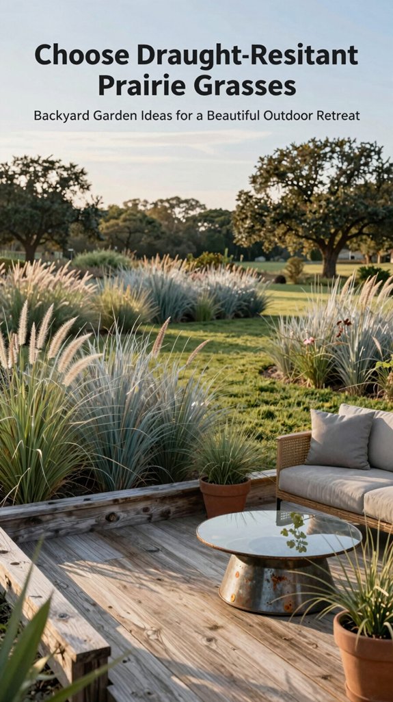 27 Backyard Garden Ideas for a Beautiful Outdoor Retreat 23 low maintenance drought resistant prairie grasses