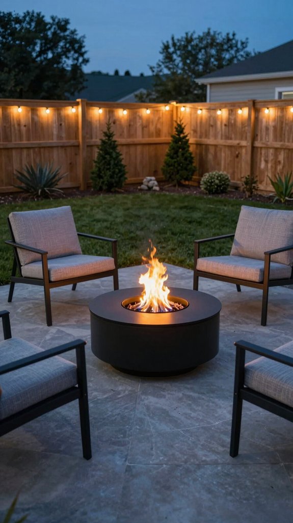 low maintenance fire pit