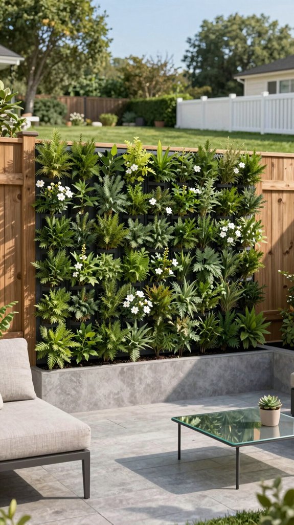 low maintenance living wall system