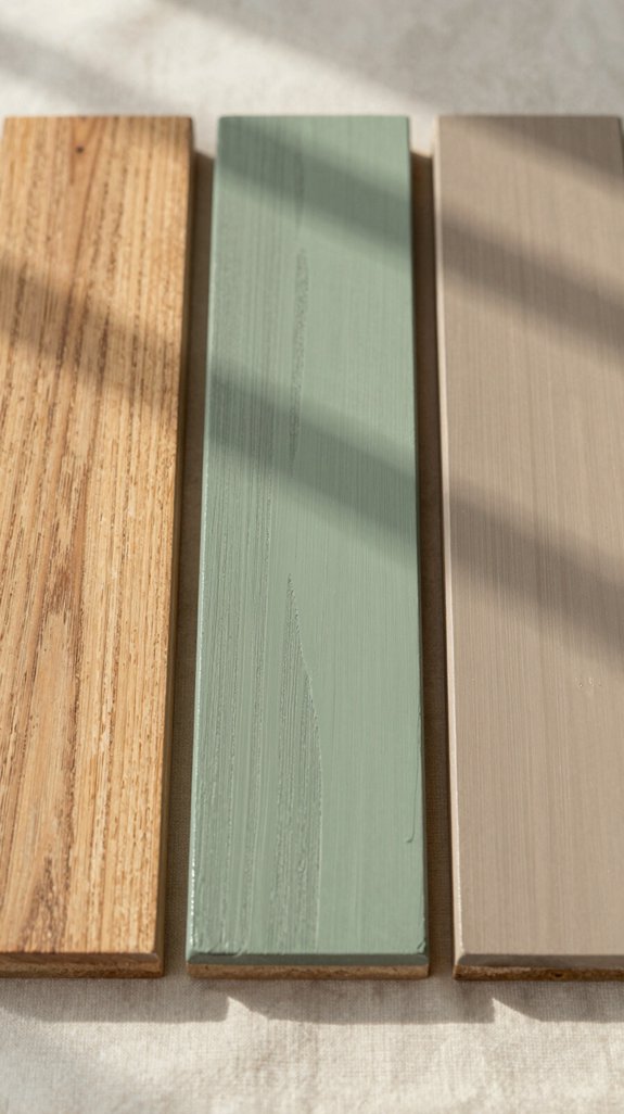 low sheen matte oak
