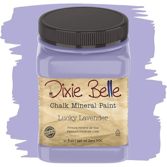 10 Best Lilac Interior Wall Paints to Transform Any Room 2 lucky lavender chalk paint