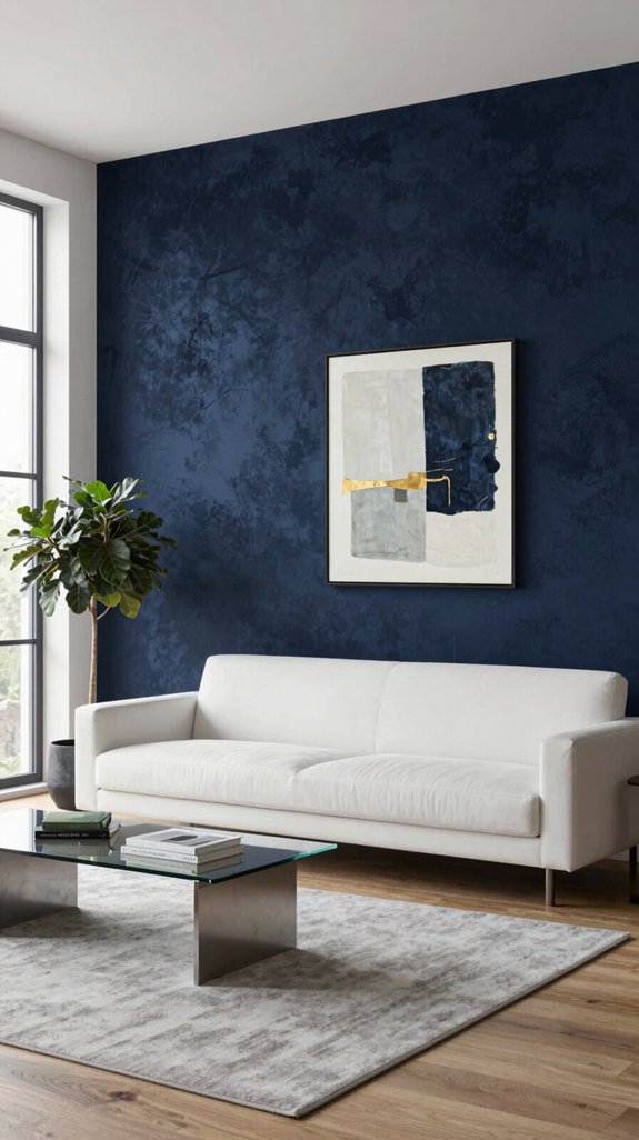 luxurious dark navy texture