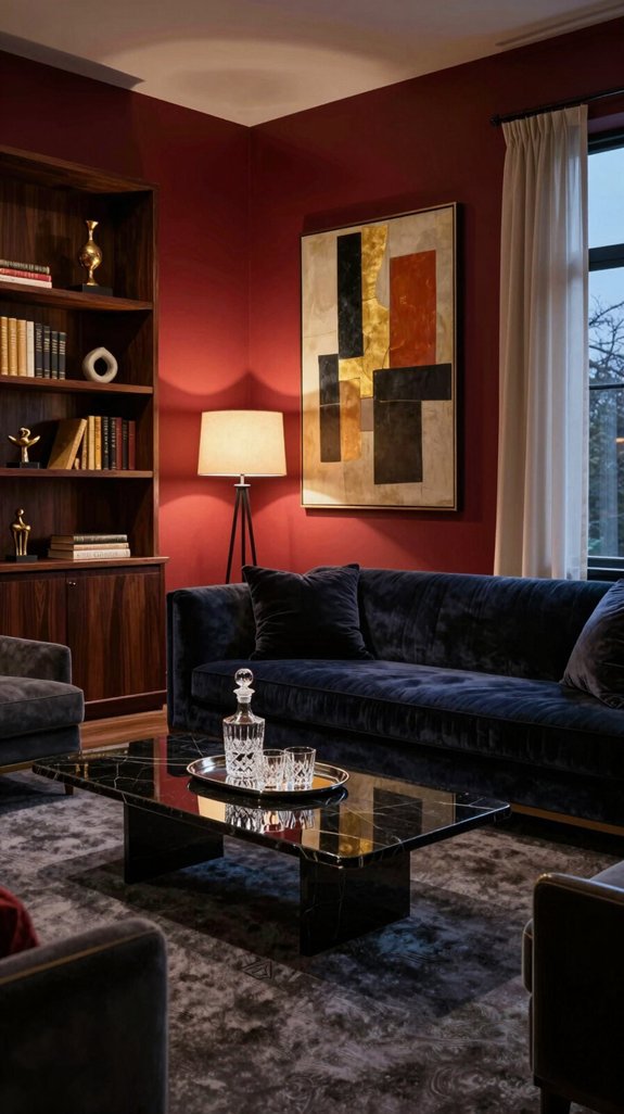 luxury crimson interior checklist