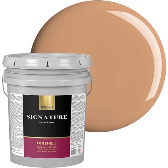 luxury egg shell interior paint