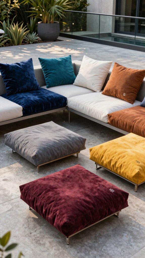 luxury waterproof patio cushions