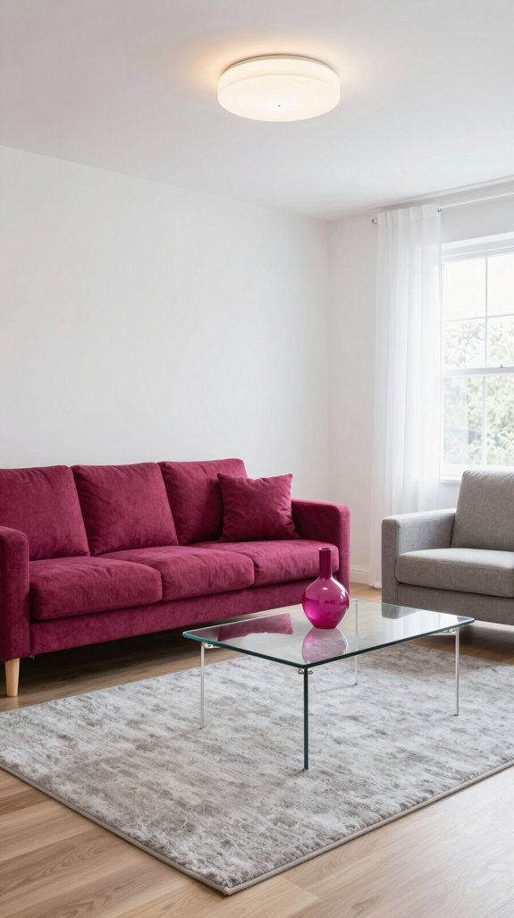 Magenta Color Pairings That Bring Energy to Interior Spaces 12 magenta accent in small rooms