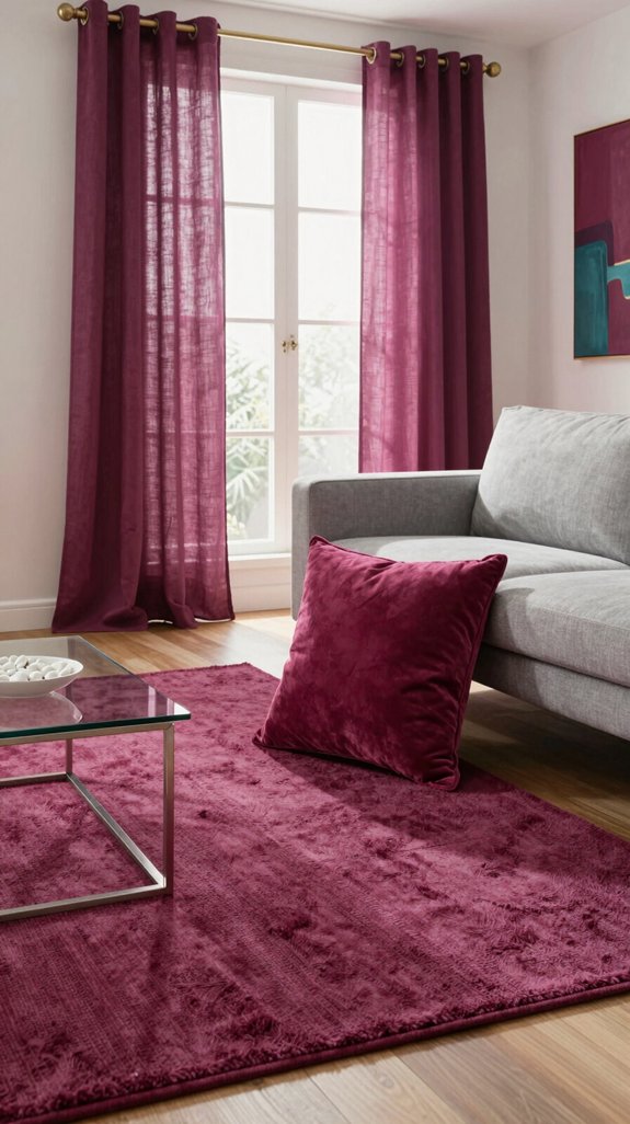 Magenta Color Pairings That Bring Energy to Interior Spaces 14 magenta textiles balanced design