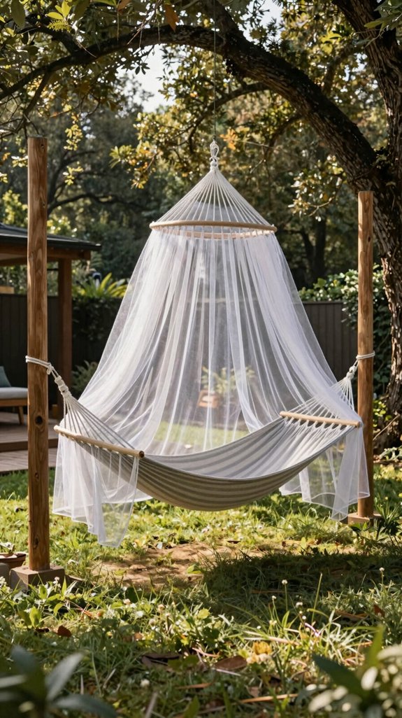 magnetic netted hammock sanctuary