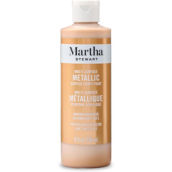 martha stewart gold paint