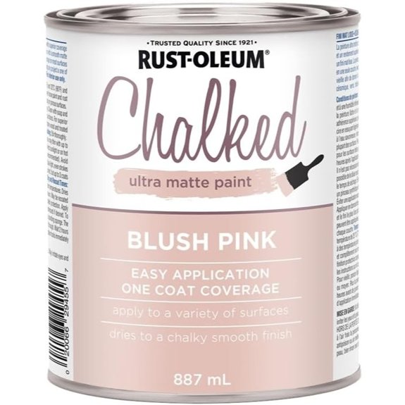 matte blush pink paint