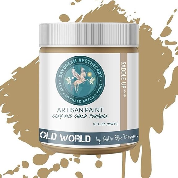 matte earthly brown paint