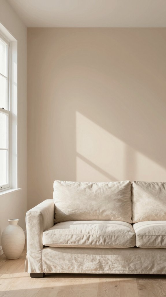 Nude Color Pairings for Soft and Neutral Interiors 17 matte satin eggshell finishes