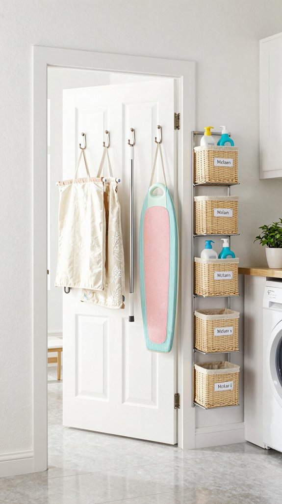 maximize door space creatively