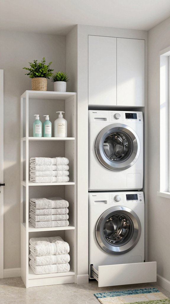 maximize laundry room space