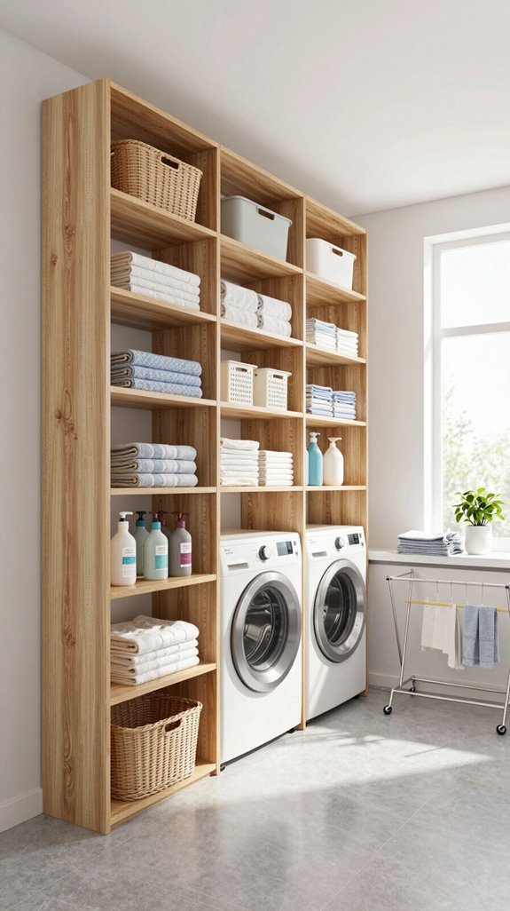 maximize laundry room space