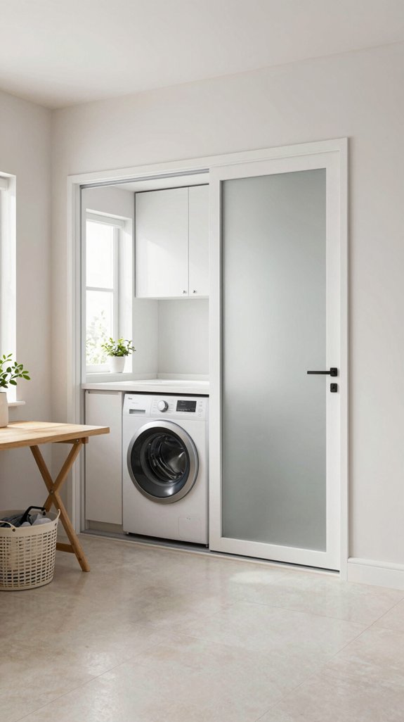 maximize space with pocket doors