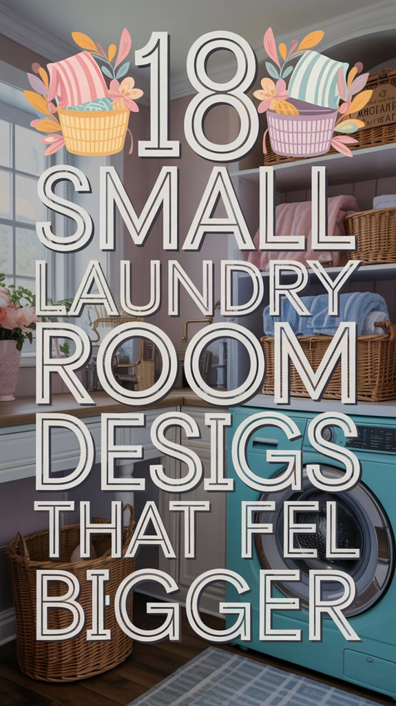 maximizing small laundry spaces
