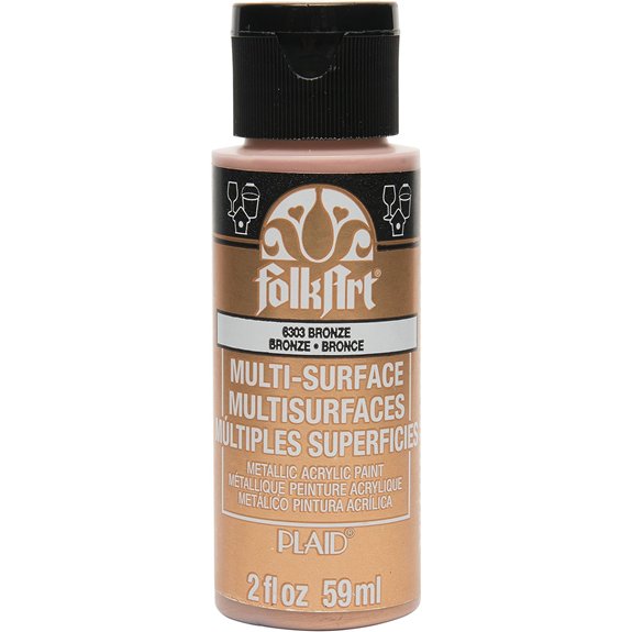 metallic bronze paint assortment