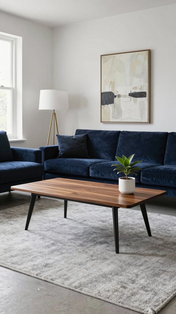mid century coffee table designs